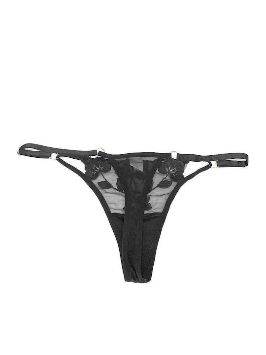 Damen-Slip Schwarz 12530-Schwarz