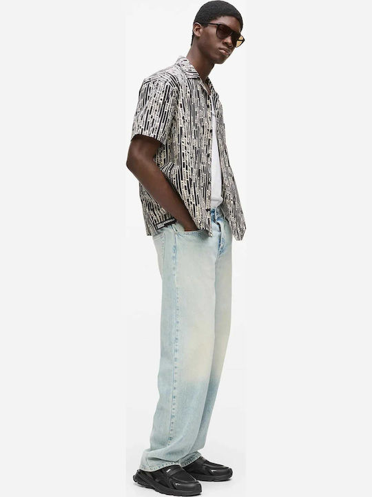 Short Sleeve Cotton Shirt Multicolour
