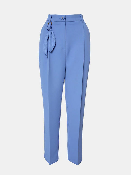 Damen Chino Hose Blau