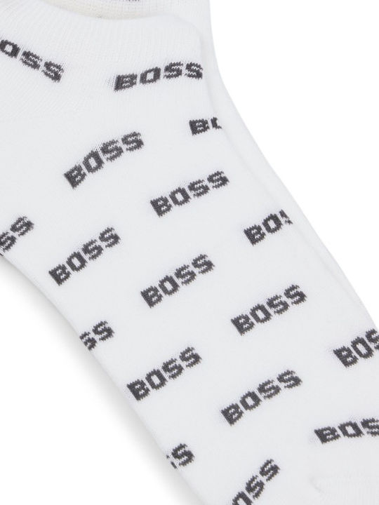 Boss Ανδρικές Κάλτσες Λευκό 2Pack