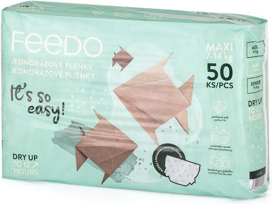 Feedo Памперси с лента за 7-14 кг 50 броя
