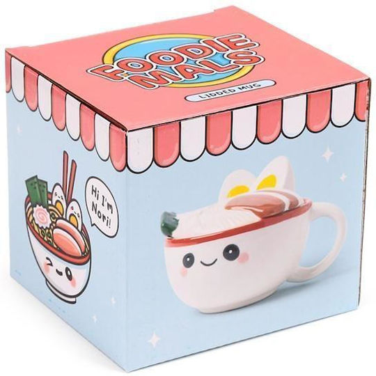 Kawaii Nori Ramen Mug 8,5oz + 3d Lid