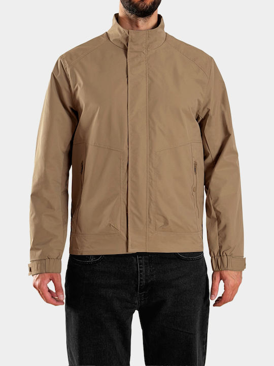 Windproof Beige Jacket