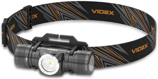 Videx Φακός Κεφαλής LED με Μέγιστη Φωτεινότητα 1200lm