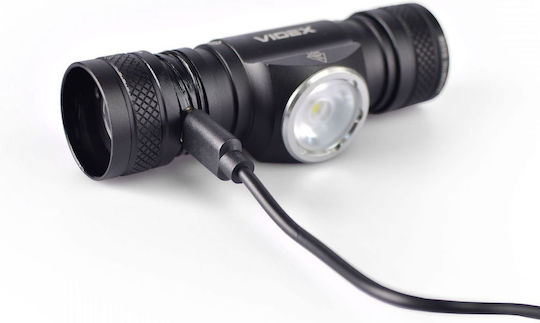 Videx Φακός Κεφαλής LED με Μέγιστη Φωτεινότητα 1200lm