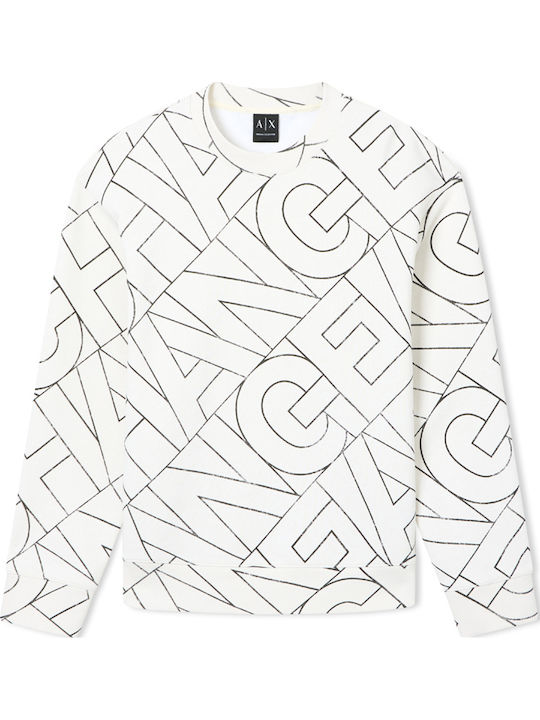 Sweatshirts Für Herren Εκρου- Μαυρο