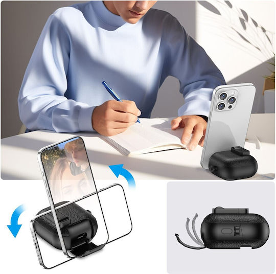 Silicone Case With Hook In Black Colour For Huawei FreeClip 2