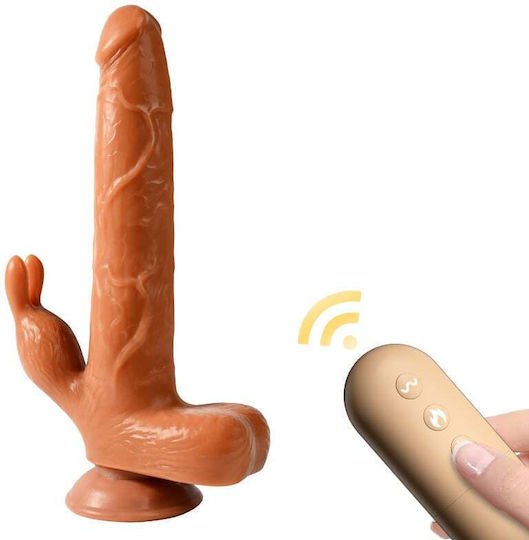 Kinksters Δονητής Rabbit με Απομακρυσμένο Έλεγχο Flesh