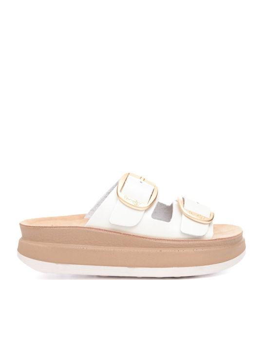 Fantasy Sandals Zefi Sandals White Pearl