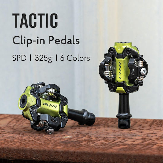 Funn Pedale De Bicicletă Clipless Albastre