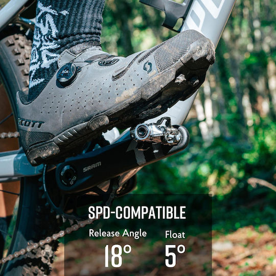 Funn Pedale De Bicicletă Clipless Albastre