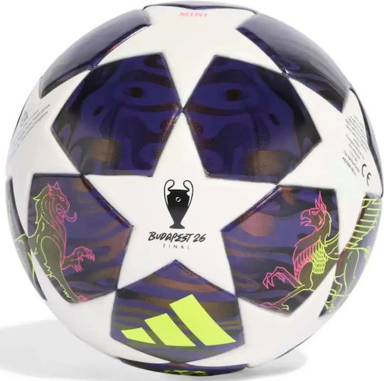 adidas UEFA Champions League 25/26 Final Mini Soccer Ball White