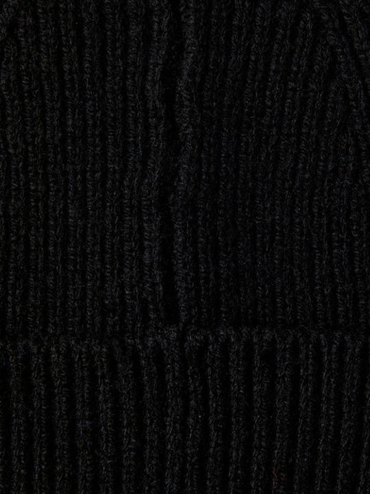 Herren Strick Beanie in Schwarz
