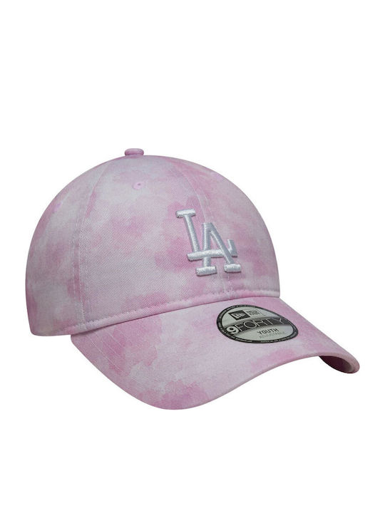 New Era Kids' Jockey Fabric Hat Mlb La Dodgers Pink
