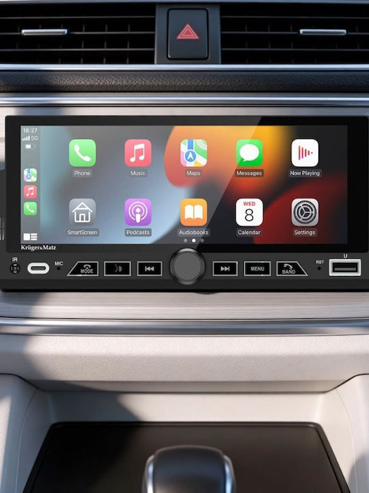 Kruger & Matz Автомобилна Аудио Система (Bluetooth/USB/WiFi/GPS/Apple CarPlay/Android Auto)