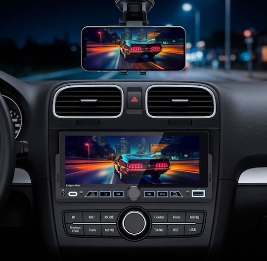 Kruger & Matz Ηχοσύστημα Αυτοκινήτου (Bluetooth/USB/WiFi/GPS/Apple-Carplay/Android-Auto)