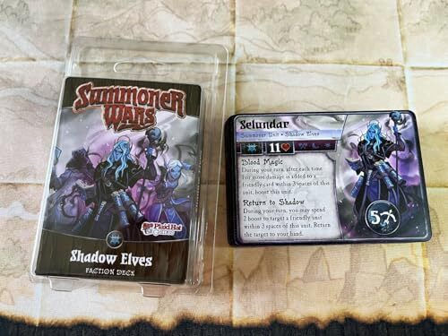 Game Expansion Summoner Wars (Second Edition): Shadow Elves Faction Deck for 2 Players 12+ Years Old (EN) Plaid Hat
