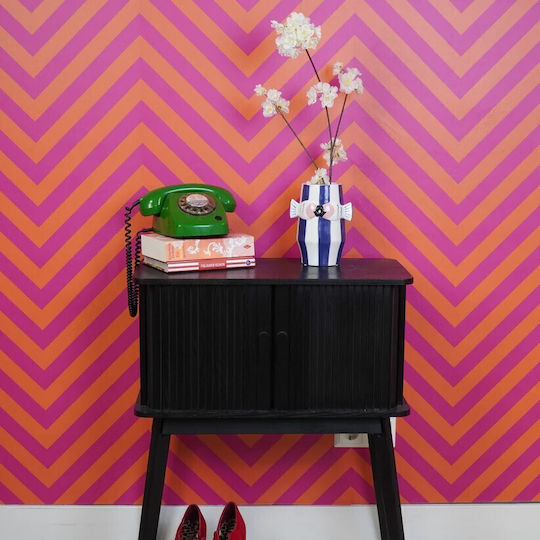 Beauty Home Βάζο “ψαράκια” – Μπλε Λευκό Ροζ 14×11,5×18,5cm Beauty Home