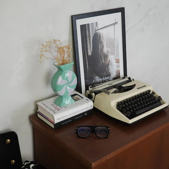 Beauty Home Вазо “Карамела” – Лилаво Мента 12×6,5x20см Beauty Home