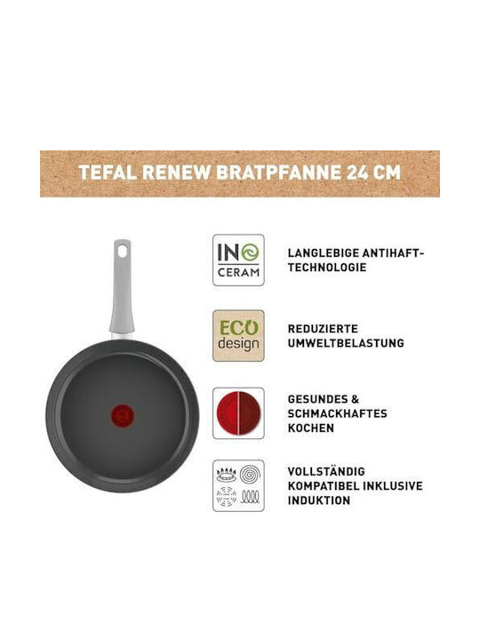 Tefal Renew On Pan aus Aluminium mit Keramikbeschichtung 24cm