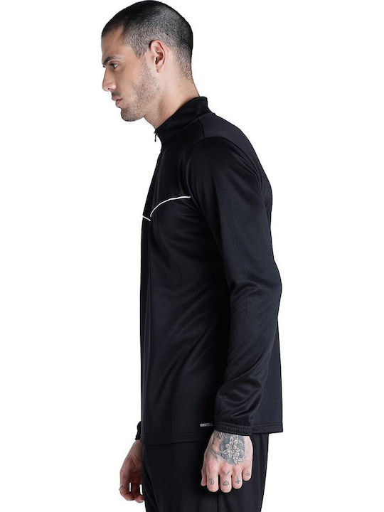 Teamrise Athletic Long Sleeve Black Blouse