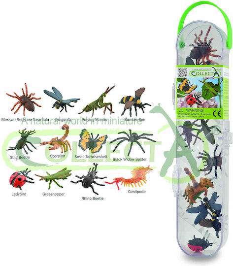 Collecta Κασετίνα με Μίνι Έντομα και Αράχνες για 3+ Ετών