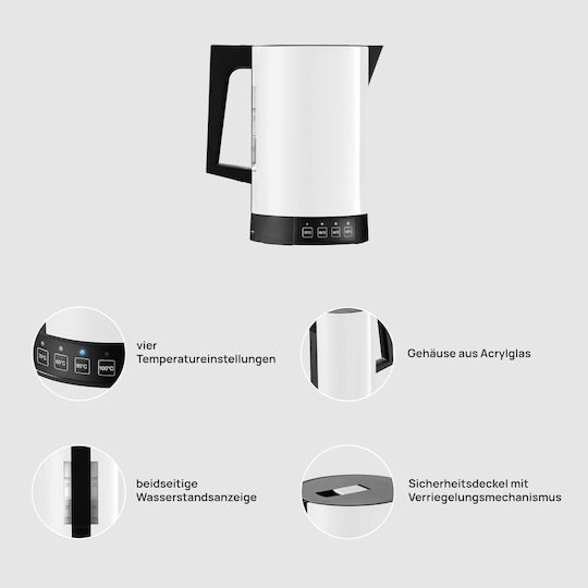 Ritter Fontana 5 Кана 1.1лт 2800W Бял