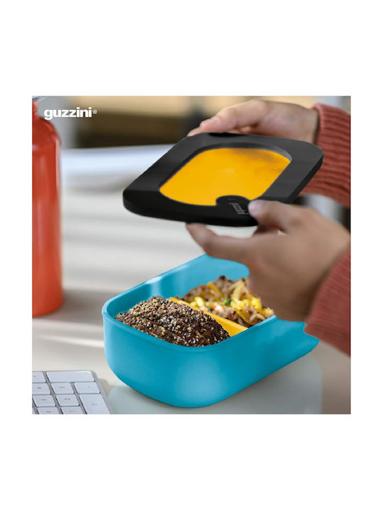 Guzzini Microwave Plastic Lunch Box Store&Go Blue 900ml