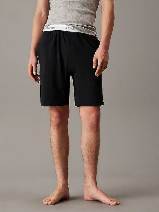 Calvin Klein Bermudă Pijamale de Vară pentru Bărbați Negru