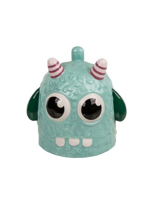 Monster Becher Keramik Blau