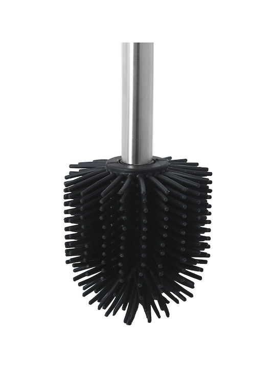 Dimitracas Metallic Toilet Brush Gray