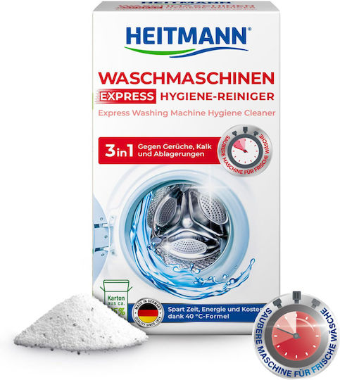Heitmann-eienfarben Express Washing Machine Cleaner Καθαριστικό Πλυντηρίου σε Σκόνη 250gr