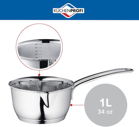 Kuchenprofi Capri Тенджерка За Мляко 1лт 16.5см