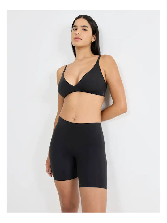Sloggi Boxer Σύσφιξης Χωρίς Ραφές Μαύρο