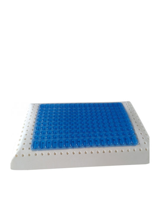 Amve GEL-11642 Cool Gel Latex Perna Pat Gel Anatomic 60x40x14cm