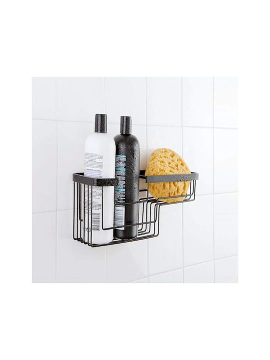 Dimitracas Wall-mounted Sponge Holder Metallic Black