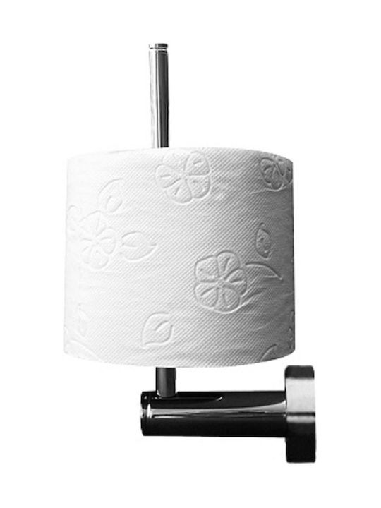 Duravit Επιτοίχια Χαρτοθήκη Μεταλλική Ασημί
