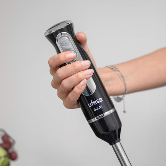 Ufesa BP3442 Ραβδομπλέντερ με Ανοξείδωτη Ράβδο 600W Μαύρο