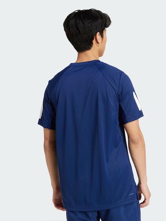 adidas Club JN5730 Men's Blue Tennis Shirt
