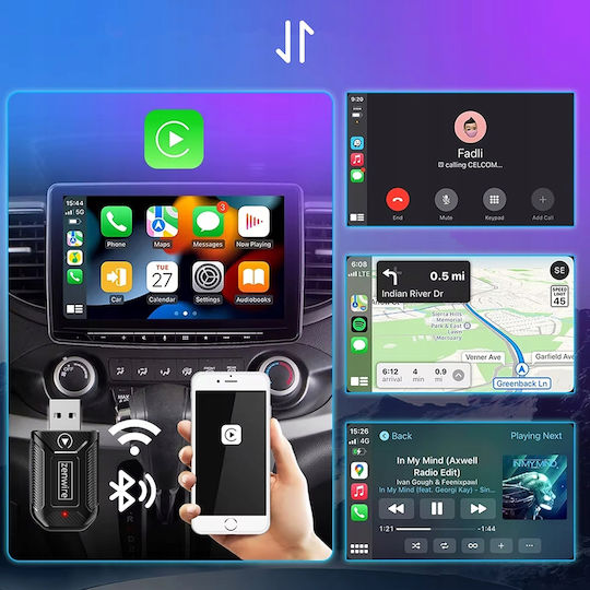 Zenwire Adaptor Carplay Pentru Mașini