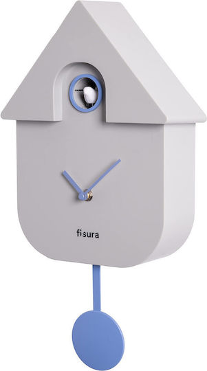 Ρολόι Τοίχου Modern Cuckoo Ka5867si 21,5x8,5x41cm Silver Karlsson Abs Ρολόι Τοίχου Modern Cuckoo Ka5867si 21,5x8,5x41cm Silver Karlsson Abs