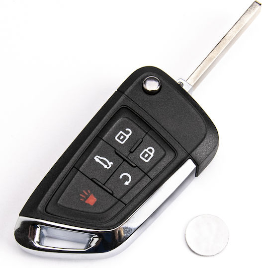 Κέλυφος Κλειδιού Αυτοκινήτου Opel Ampera Hu100