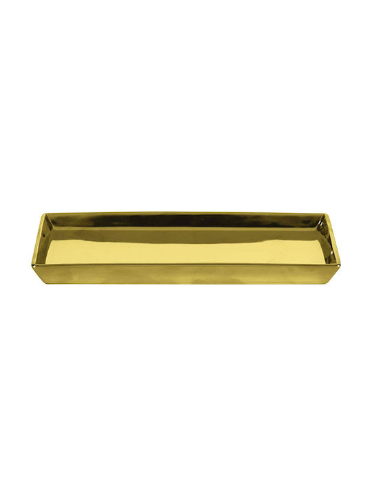 Kleine Wolke Glamour Επιτραπέζιο Dispenser από Πορσελάνη Χρυσό