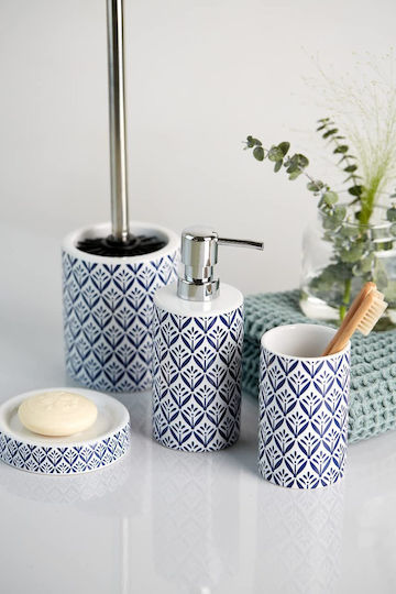Wenko Lorca Dispenser Ceramic Blue 360ml