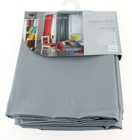 Tablecloth Stain Resistant L-c Essentiel Gris 140x200cm