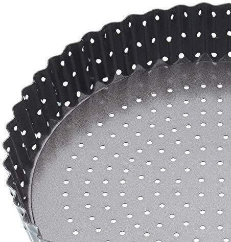 Kitchen Craft Perforated Aluminum Baking Pan with Non-Stick Interior Coating 23cm