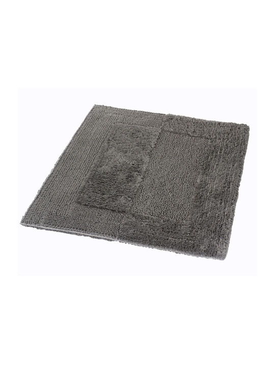 Kleine Wolke Rutschfest Badematte Baumwolle Rechteckig Havanna 5418905539 Gray 55x65cm