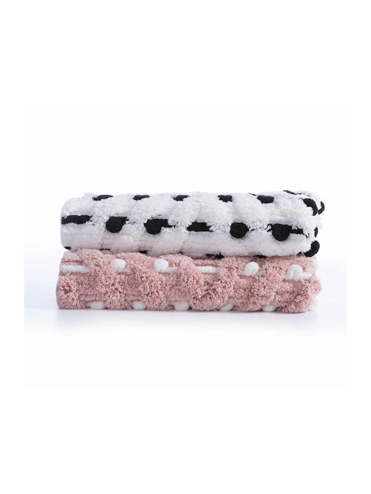 Nef-Nef Homeware Bath Mat Cheville Ecru 50x80cm