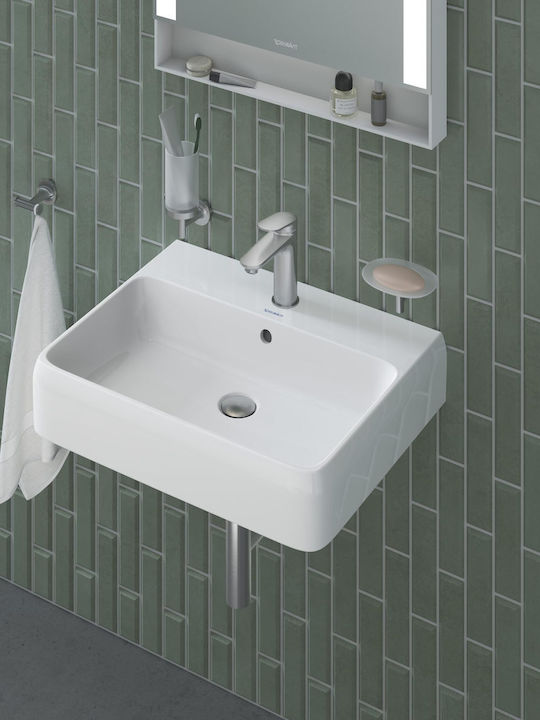 Duravit Миксер Смесител за мивка Сив