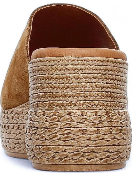 Summer Women's Platforms Tabac Brown